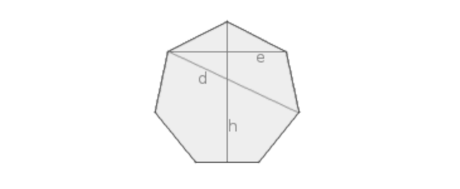 Heptagon Calculator